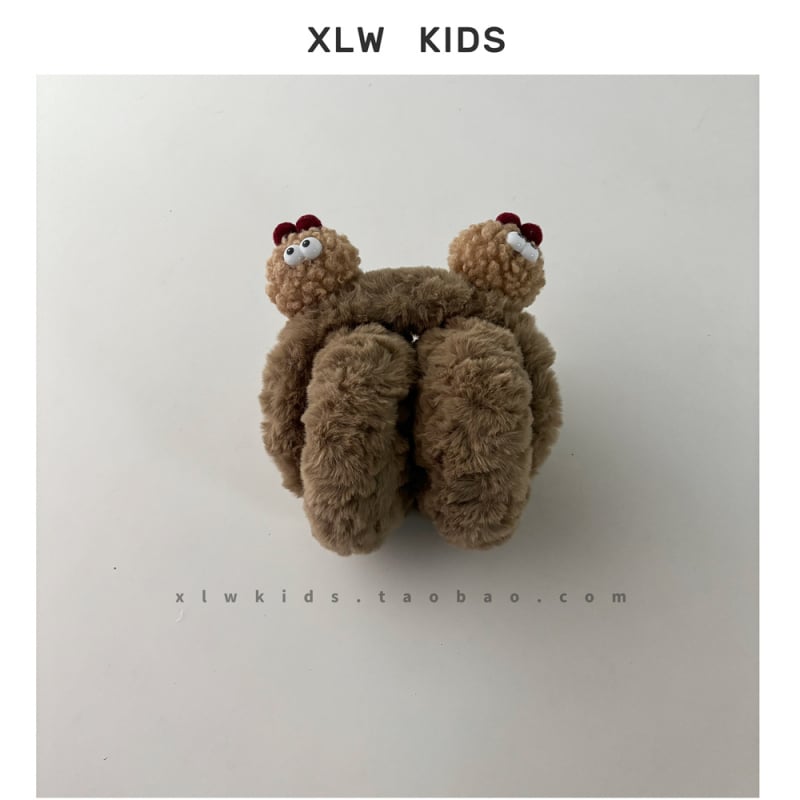 Παιδικός χειμωνιάτικος βελούδινος θερμαντήρας αυτιών — καρτούν μοτίβο, βασικό-χαριτωμένο στυλ, διατηρεί τα αυτιά ζεστά