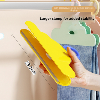 Κλιπ αποθήκευσης Hengwei Drying clip - ABS υλικό, για εσώρουχα, παντελόνια, κάλτσες, πουκάμισο, κοστούμι; 150 τεμάχια ανά κουτί.