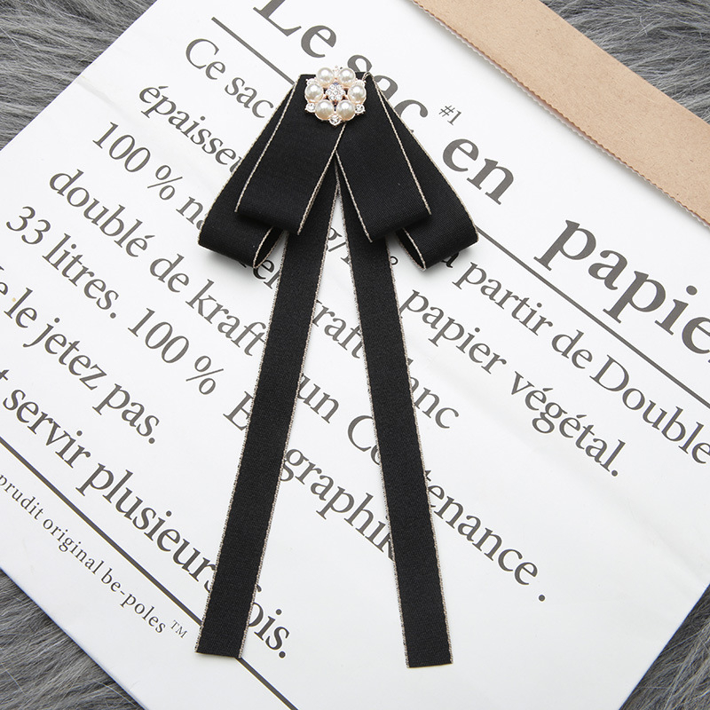 Női nyakkendőcsipesz – Koreai stílus, gallér virág brooch, egyszínű mintázat