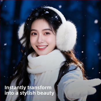 Θερμαντήρες αυτιών από τεχνητή γούνα λαγού για γυναίκες, χειμώνας θέρμανση, 2025 χειμώνας (Υλικό: τεχνητή γούνα λαγού; Φύλο: Γυναίκες; Σεζόν: Χειμώνας; Λειτουργία: Θέρμανση; Εκκίνηση: Χειμώνας 2025)