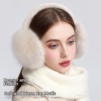 Θερμαντήρες αυτιών από τεχνητή γούνα λαγού για γυναίκες, χειμώνας θέρμανση, 2025 χειμώνας (Υλικό: τεχνητή γούνα λαγού; Φύλο: Γυναίκες; Σεζόν: Χειμώνας; Λειτουργία: Θέρμανση; Εκκίνηση: Χειμώνας 2025)