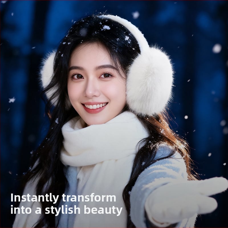 Θερμαντήρες αυτιών από τεχνητή γούνα λαγού για γυναίκες, χειμώνας θέρμανση, 2025 χειμώνας (Υλικό: τεχνητή γούνα λαγού; Φύλο: Γυναίκες; Σεζόν: Χειμώνας; Λειτουργία: Θέρμανση; Εκκίνηση: Χειμώνας 2025)