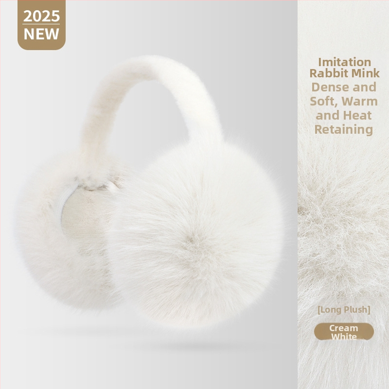 Θερμαντήρες αυτιών από τεχνητή γούνα λαγού για γυναίκες, χειμώνας θέρμανση, 2025 χειμώνας (Υλικό: τεχνητή γούνα λαγού; Φύλο: Γυναίκες; Σεζόν: Χειμώνας; Λειτουργία: Θέρμανση; Εκκίνηση: Χειμώνας 2025)
