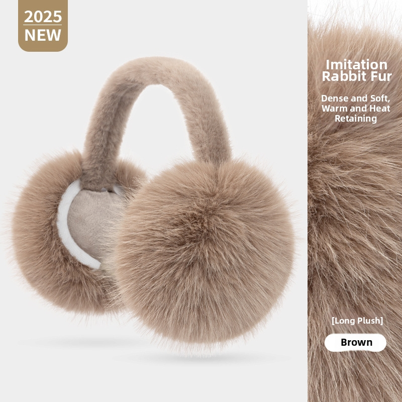 Θερμαντήρες αυτιών από τεχνητή γούνα λαγού για γυναίκες, χειμώνας θέρμανση, 2025 χειμώνας (Υλικό: τεχνητή γούνα λαγού; Φύλο: Γυναίκες; Σεζόν: Χειμώνας; Λειτουργία: Θέρμανση; Εκκίνηση: Χειμώνας 2025)