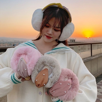 Zimné earmuffs – skladací model, unisex, pre dospelých, udržujú teplo