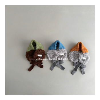 Корейски стил зимни детски ушни защити – вълна, карикатурен мотив, пазят топлината, унисекс