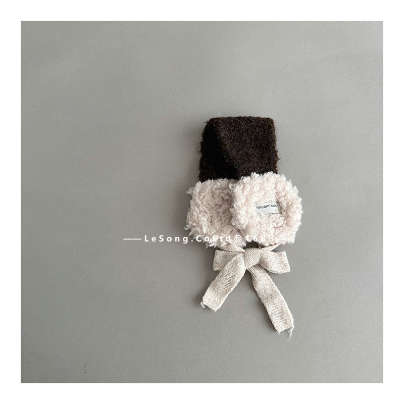 Корейски стил зимни детски ушни защити – вълна, карикатурен мотив, пазят топлината, унисекс