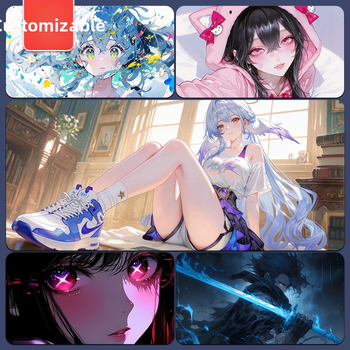 Подложка за бюро — гумена повърхност, анти-слип, печат с топлинен трансфер, OEM и персонализиране, възможност за печат на лого