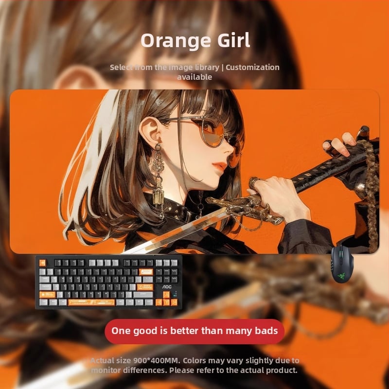 Подложка за бюро — гумена повърхност, анти-слип, печат с топлинен трансфер, OEM и персонализиране, възможност за печат на лого