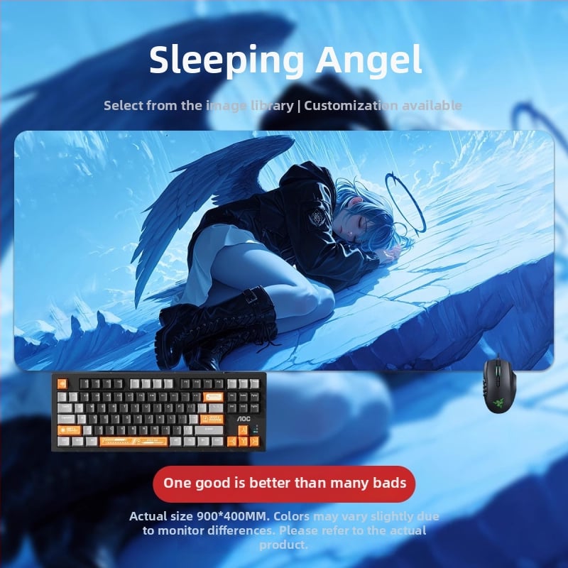 Подложка за бюро — гумена повърхност, анти-слип, печат с топлинен трансфер, OEM и персонализиране, възможност за печат на лого