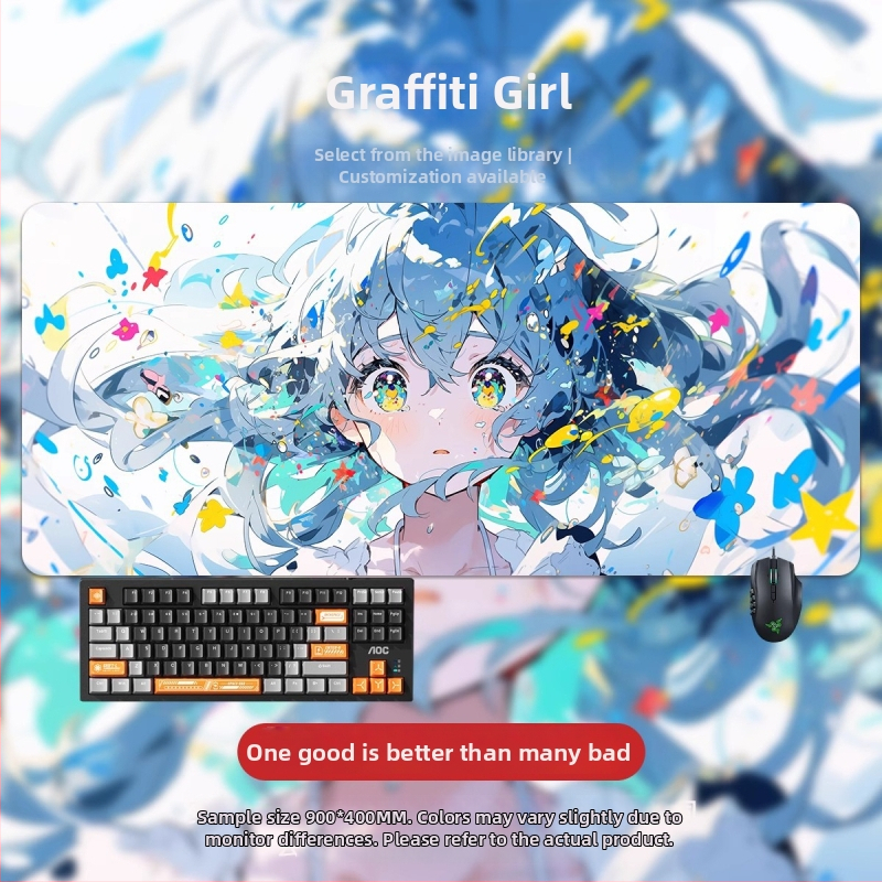 Подложка за бюро — гумена повърхност, анти-слип, печат с топлинен трансфер, OEM и персонализиране, възможност за печат на лого