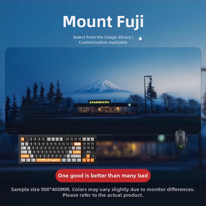 Подложка за бюро — гумена повърхност, анти-слип, печат с топлинен трансфер, OEM и персонализиране, възможност за печат на лого