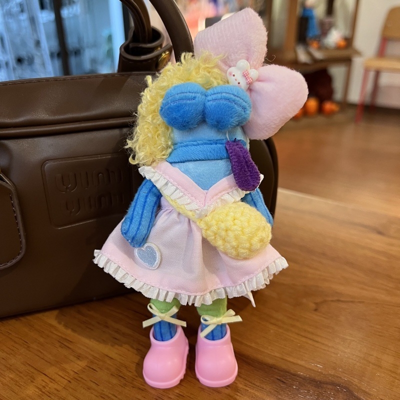 Beechburg Ugly Fish serijos pūkuotas raktų pakabukas, animacinio stiliaus, medžiaga: pūkų audinys, įprasta pakuotė