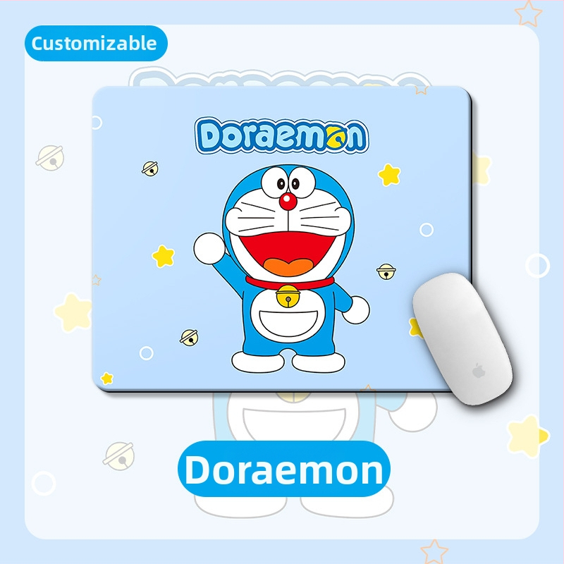 Малка подложка – квадратна подложка, естествена гума, анти-плъзгане, термопечат, офисен настолен мат