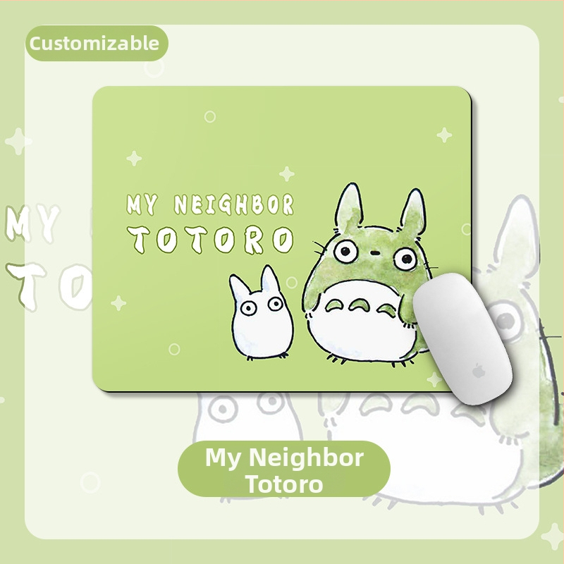 Малка подложка – квадратна подложка, естествена гума, анти-плъзгане, термопечат, офисен настолен мат