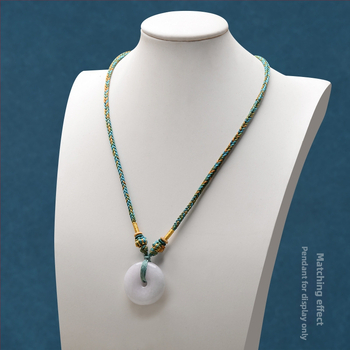 Virves lanyards no auklas, regulējams, roku darināts neilons, Guti