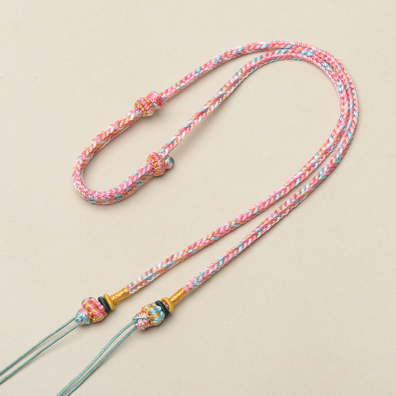 Virves lanyards no auklas, regulējams, roku darināts neilons, Guti