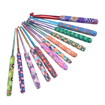 Σετ βελονάκι – Χειροποίητο DIY σετ με βελόνες βελονάκι και βελόνα μαλλιού, 100 σετ, μάρκα Yucheng, Απλός Στυλ