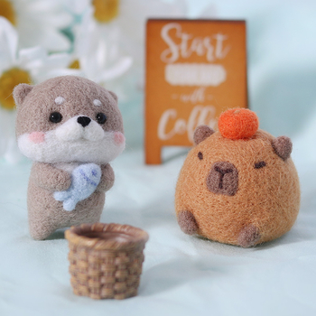 Καρφί – DIY κιτ από μαλλί φελτ για χειροποίητα δώρα και κρεμάσεις, γλυκό στυλ, προέλευση Κίνα