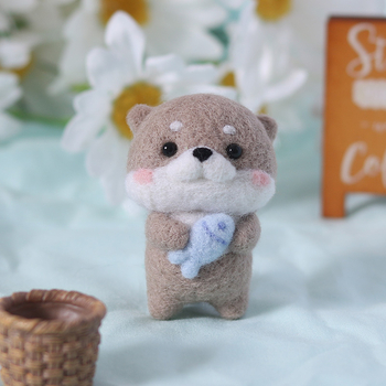 Καρφί – DIY κιτ από μαλλί φελτ για χειροποίητα δώρα και κρεμάσεις, γλυκό στυλ, προέλευση Κίνα