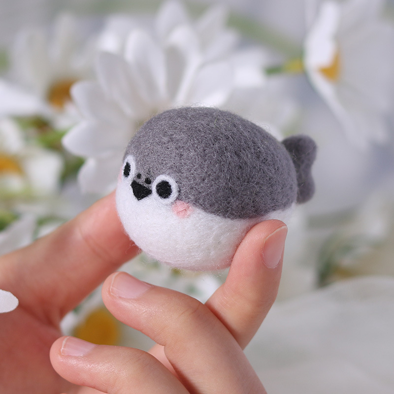 Καρφί – DIY κιτ από μαλλί φελτ για χειροποίητα δώρα και κρεμάσεις, γλυκό στυλ, προέλευση Κίνα