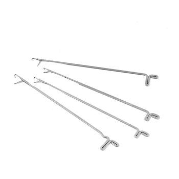 Τριπλό βελονάκι με γλώσσα, διατρητό με χάντρες — σετ εργαλείων κεντήματος για πλέξιμο που περιλαμβάνει βραχιόλι με βουδιστικές χάντρες