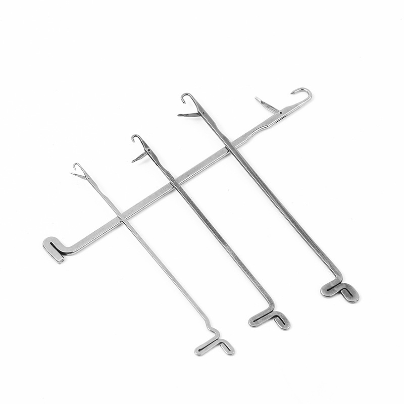 Τριπλό βελονάκι με γλώσσα, διατρητό με χάντρες — σετ εργαλείων κεντήματος για πλέξιμο που περιλαμβάνει βραχιόλι με βουδιστικές χάντρες