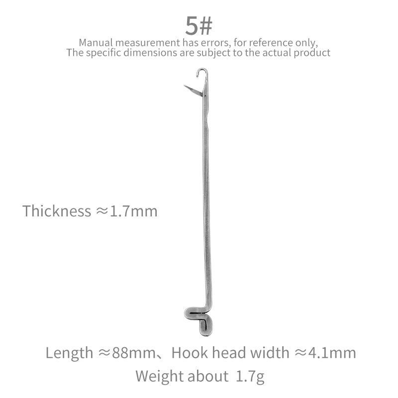 Τριπλό βελονάκι με γλώσσα, διατρητό με χάντρες — σετ εργαλείων κεντήματος για πλέξιμο που περιλαμβάνει βραχιόλι με βουδιστικές χάντρες