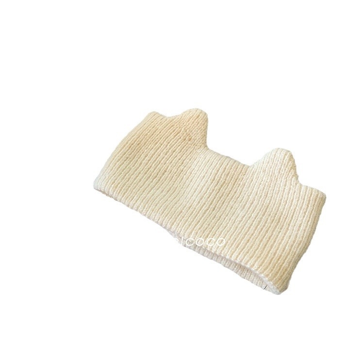 Kootud juukseband plaid mustriga, lai serv, geomeetriline stiil, Zerun, 2023