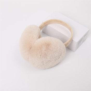 Ушни предпазители за студ, сгъваеми, плюшени нейлонови, за възрастни