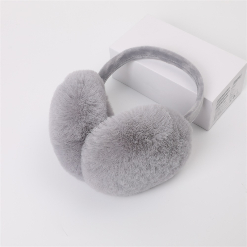 Ушни предпазители за студ, сгъваеми, плюшени нейлонови, за възрастни
