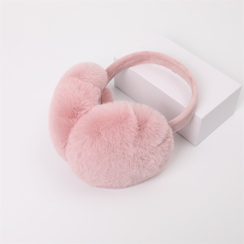 Ушни предпазители за студ, сгъваеми, плюшени нейлонови, за възрастни