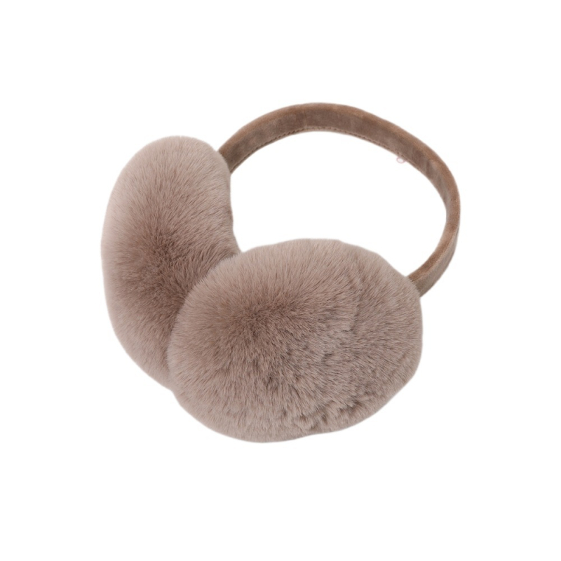 Ушни предпазители за студ, сгъваеми, плюшени нейлонови, за възрастни