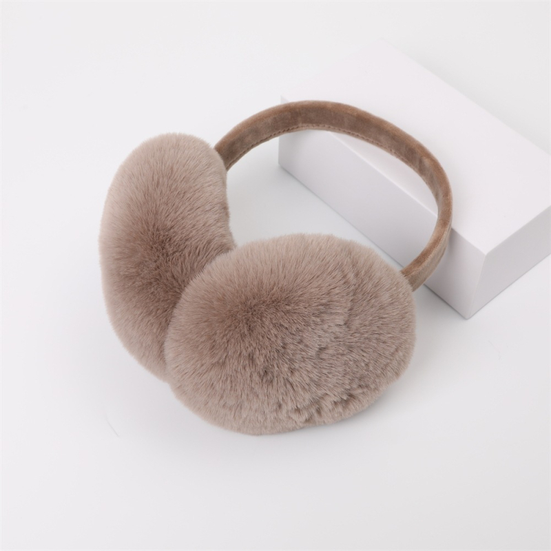 Ушни предпазители за студ, сгъваеми, плюшени нейлонови, за възрастни