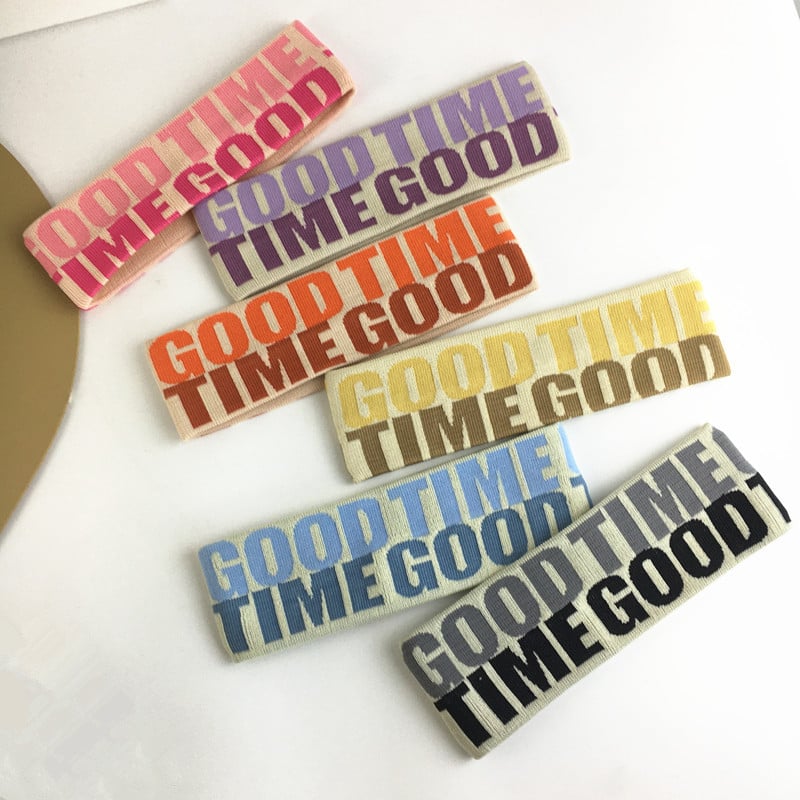 Koreapärase stiiliga unisex elastne riidest peavõru jooksmiseks ja fitnessi jaoks