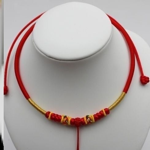 Детска огърлица с ключична верига — унисекс, оригинален дизайн, пролет 2024, произход: Lianyungang, висулка: Друг материал