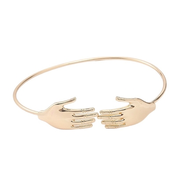 Tulun унисекс алуминиев чокър с форма на цвете и изкуствена перла — твърда яка