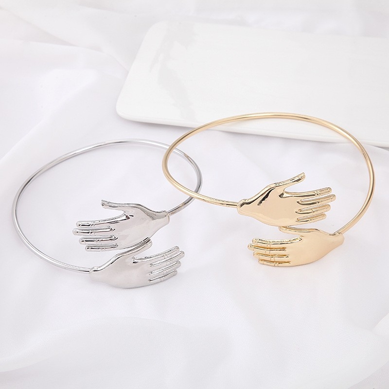 Tulun унисекс алуминиев чокър с форма на цвете и изкуствена перла — твърда яка