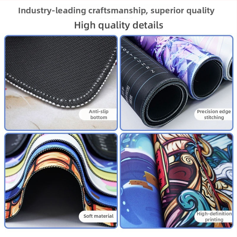 Подложка за мишка, естествен каучук, антиплъзгаща повърхност, печат с трансферна технология, възможност за лого