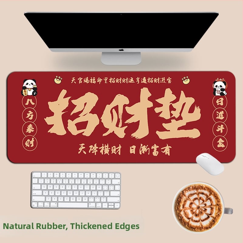 Подложка за мишка, естествен каучук, антиплъзгаща повърхност, печат с трансферна технология, възможност за лого