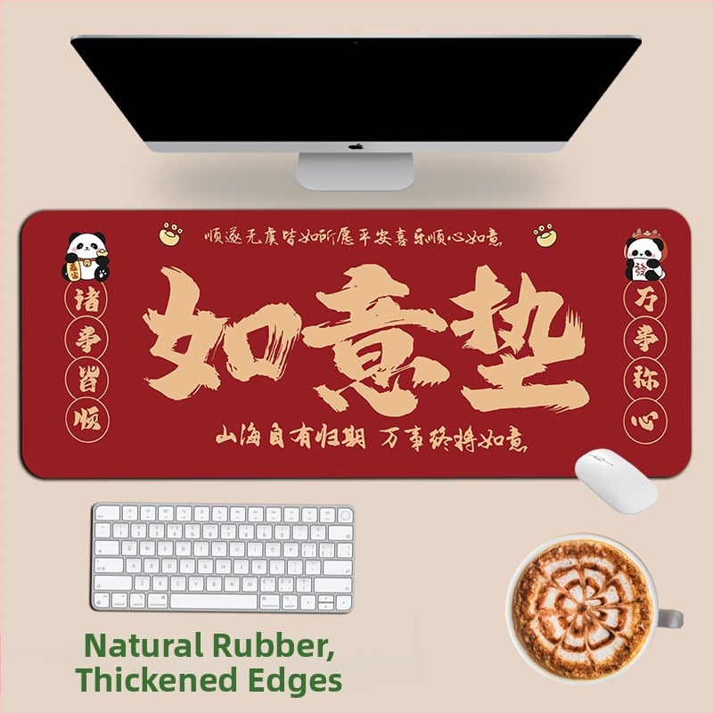 Подложка за мишка, естествен каучук, антиплъзгаща повърхност, печат с трансферна технология, възможност за лого