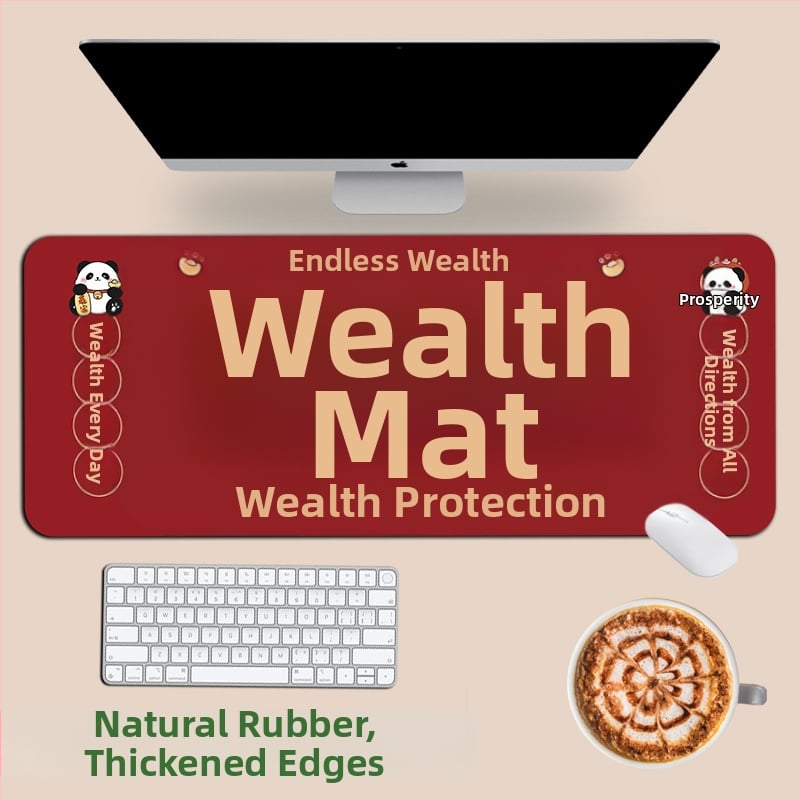 Подложка за мишка, естествен каучук, антиплъзгаща повърхност, печат с трансферна технология, възможност за лого