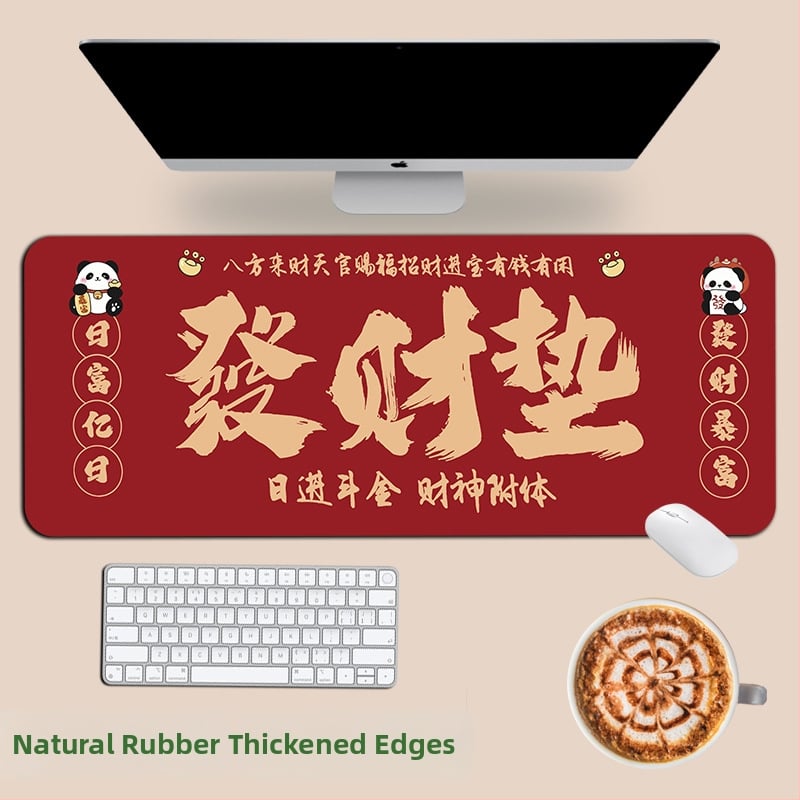 Подложка за мишка, естествен каучук, антиплъзгаща повърхност, печат с трансферна технология, възможност за лого