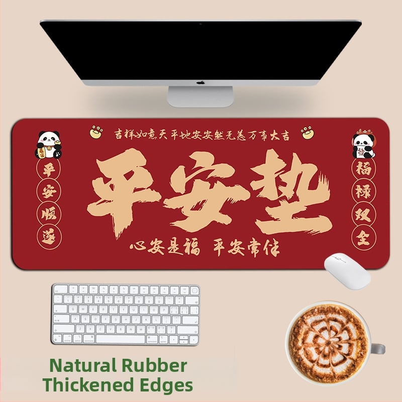 Подложка за мишка, естествен каучук, антиплъзгаща повърхност, печат с трансферна технология, възможност за лого