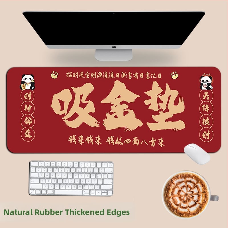 Подложка за мишка, естествен каучук, антиплъзгаща повърхност, печат с трансферна технология, възможност за лого