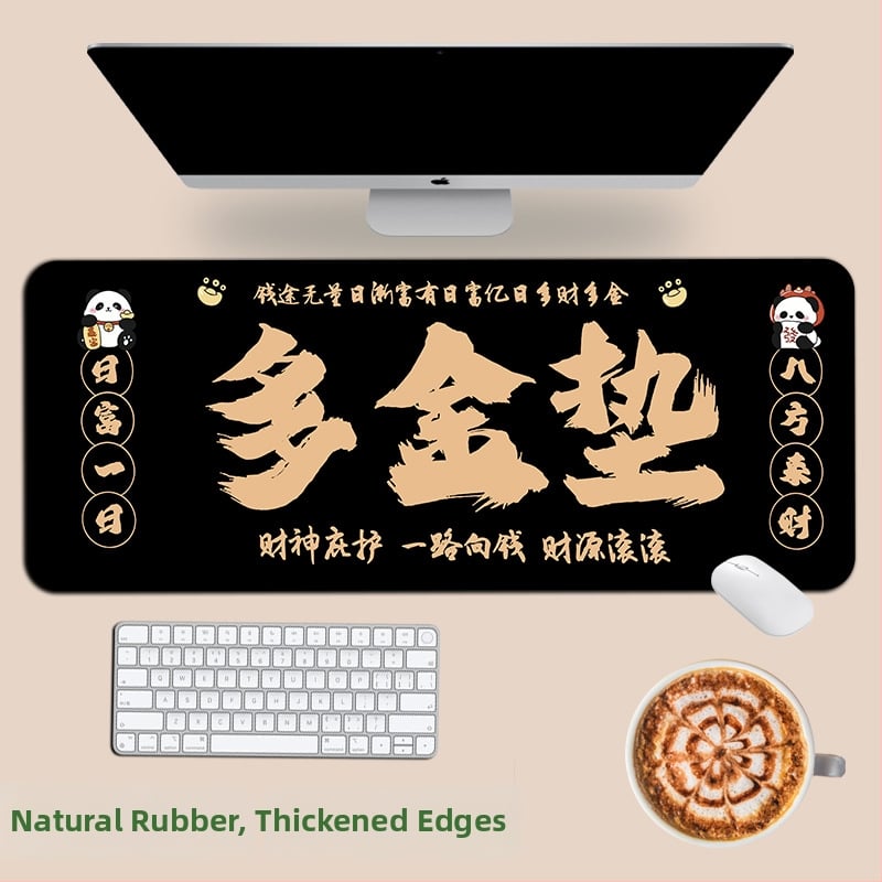 Подложка за мишка, естествен каучук, антиплъзгаща повърхност, печат с трансферна технология, възможност за лого