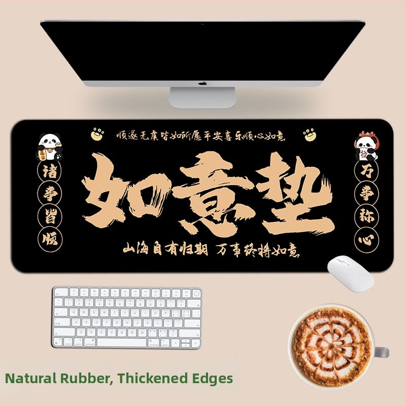 Подложка за мишка, естествен каучук, антиплъзгаща повърхност, печат с трансферна технология, възможност за лого