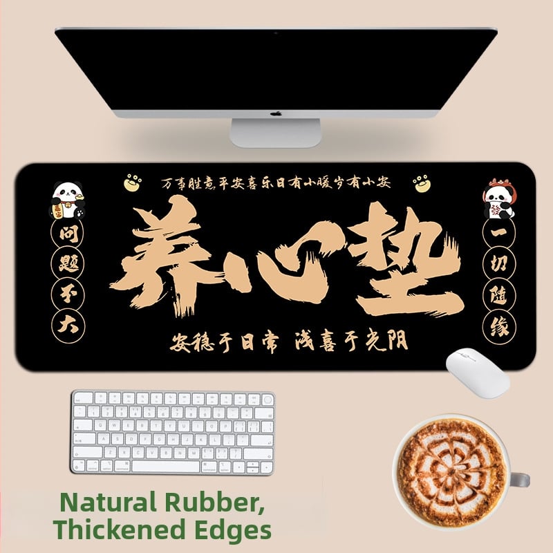 Подложка за мишка, естествен каучук, антиплъзгаща повърхност, печат с трансферна технология, възможност за лого