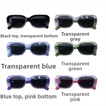 Γυαλιά ηλίου με πολωμένη UV400 προστασία, τετράγωνος σκελετός, TAC φακοί, TR90 σκελετός