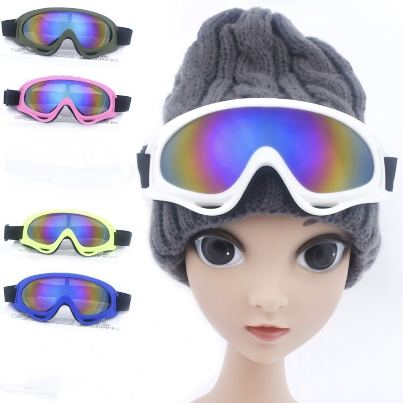 Παιδικά γυαλιά σκι — φακοί από κρύσταλλο; Πλαίσιο: κράμα τριών μετάλλων και χαλκού; Σετ φακών; Διαπερατότητα: Κατηγορία 2; Για ταξίδια και αθλητισμό σε εξωτερικούς χώρους